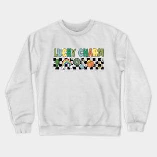 Retro St Patrick's Day Lucky Charm Tshirt Crewneck Sweatshirt